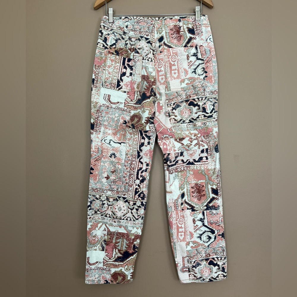 {By Anthropologie} The Wanderer Utility Tapestry Pants - Womens 27 - Picture 6 of 13